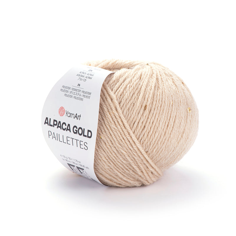 YarnArt Alpaca Gold Paillettes