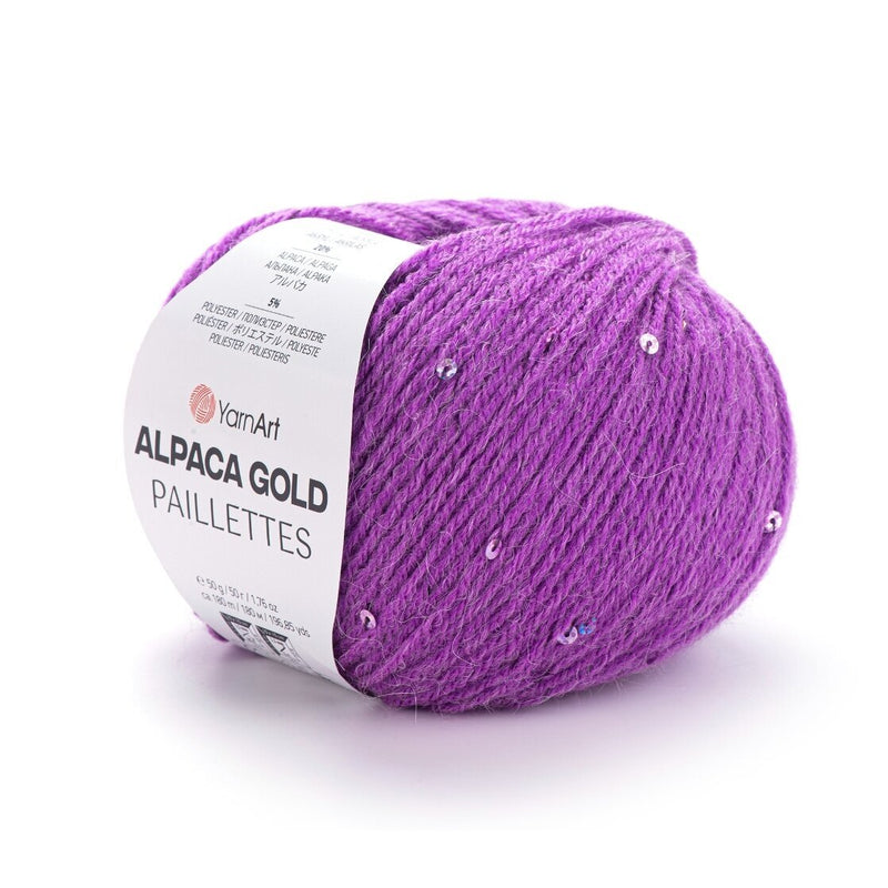 YarnArt Alpaca Gold Paillettes