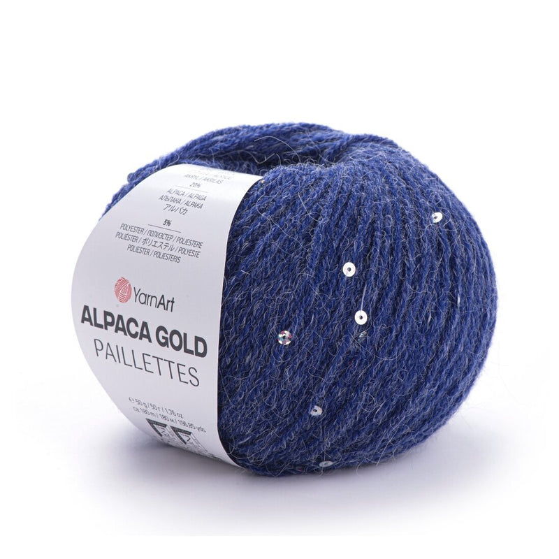 YarnArt Alpaca Gold Paillettes