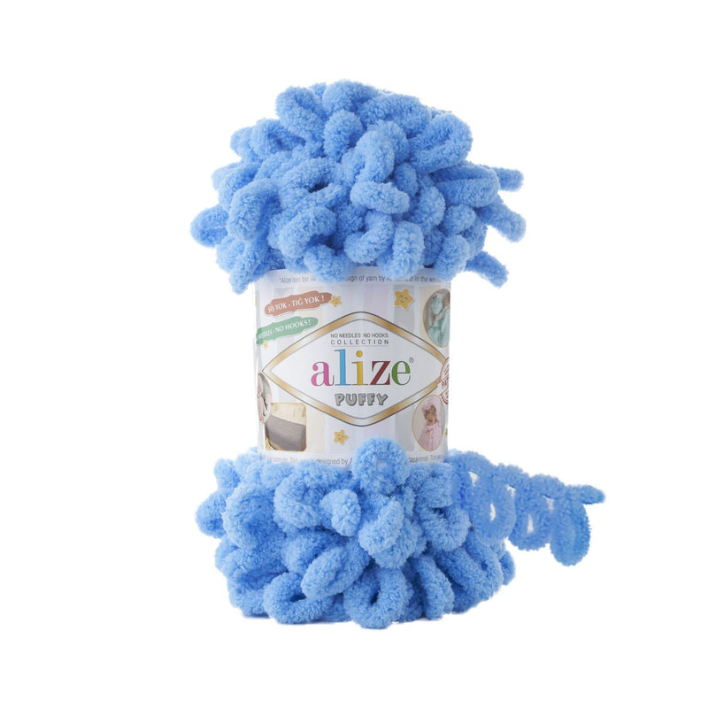 Alize Puffy / Blanket Yarn / Loop Yarn / Puffy Yarn /baby Yarn / Soft Yarn  / Hypoallergenic / No Hook / No Needle / Finger Knitting / -  Israel